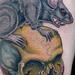 Tattoos - rat and skull - 58555